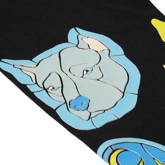 Market Smiley Cathedral Glass Sweatpants in Black Medium New mens Church Joggers - Picture 13 of 16